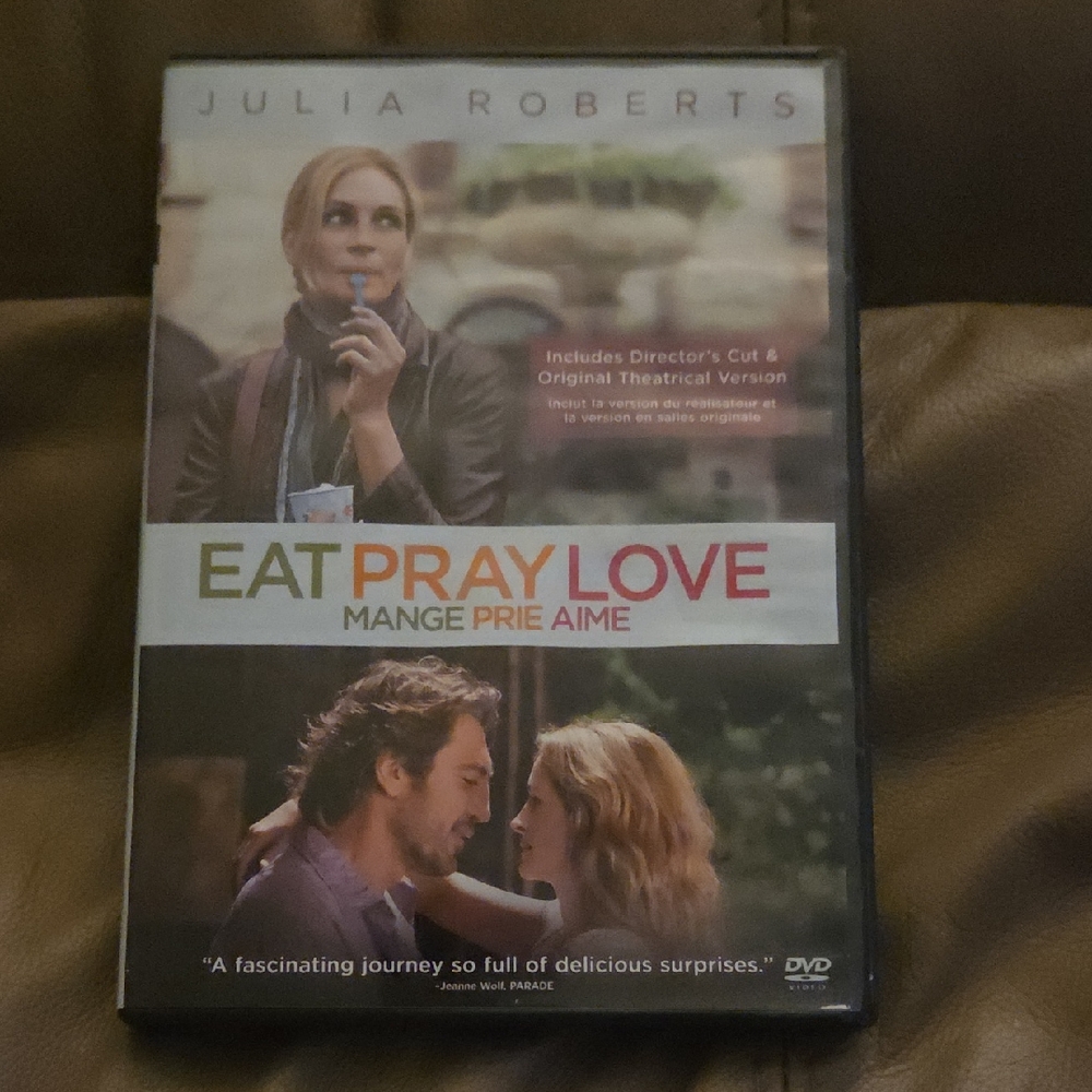 Eat Pray Love DVD